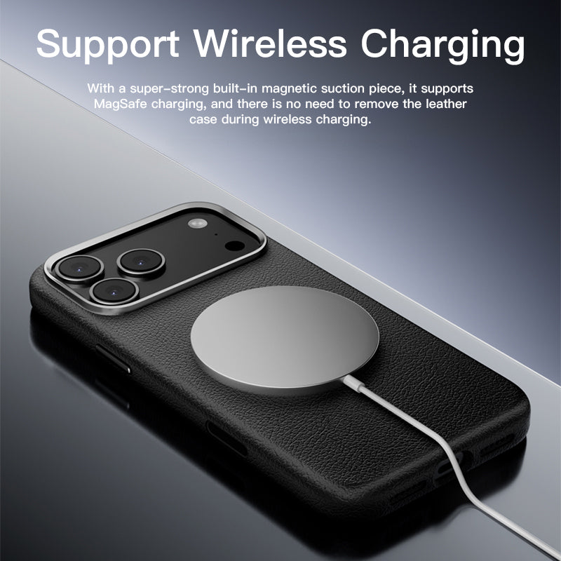 Pure Leather Premium Magsafe iPhone Case